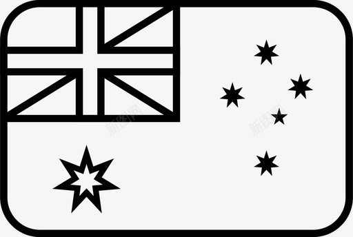 澳大利亚国旗国家世界图标图标