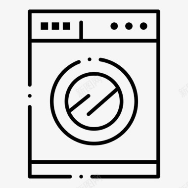 洗衣机洗衣机网络界面2月收集v4图标图标