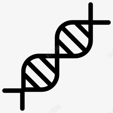 细胞染色体dna基因图标图标