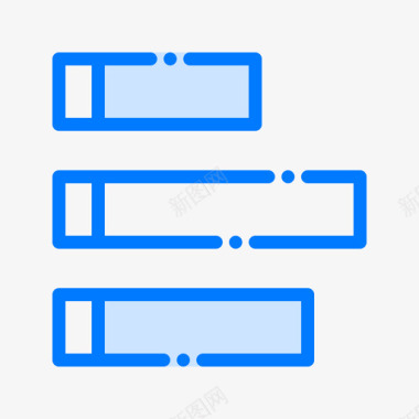 教学图表条形图图表16蓝色图标图标