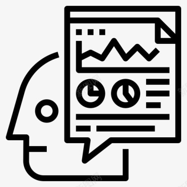 墨迹数字3战略数字战略3线性图标图标
