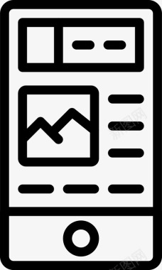 UI层文章uimobile2线性图标图标