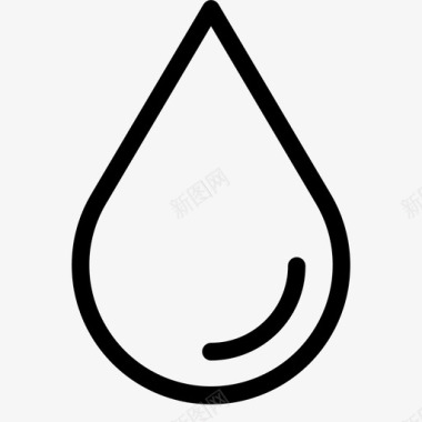 水水滴液体图标图标