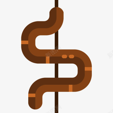 蛇柬埔寨1平坦图标图标