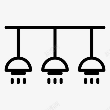 手托灯泡灯具装饰灯泡家具图标图标