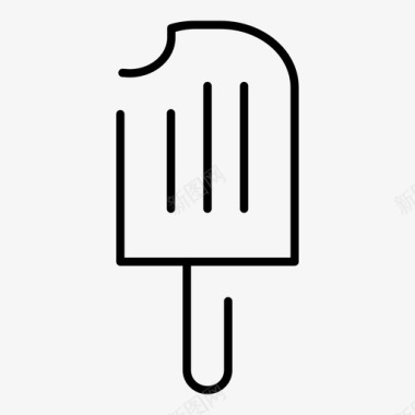 蛋卷冰淇淋冰淇淋蛋卷冰棒图标图标