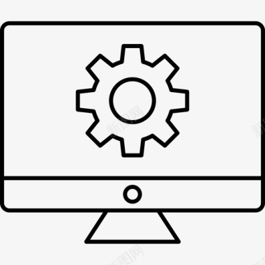 选项配置设置计算机配置图标图标