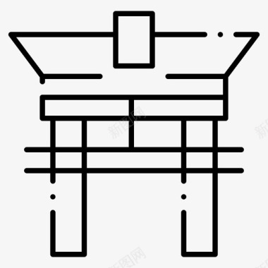 M4V门桥中文图标图标