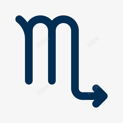 天蝎座占星术4线性颜色图标svg_88icon https://88icon.com 占星术 天蝎座 线性 颜色