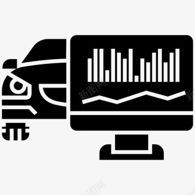 汽车维修计算机诊断汽车诊断图标图标