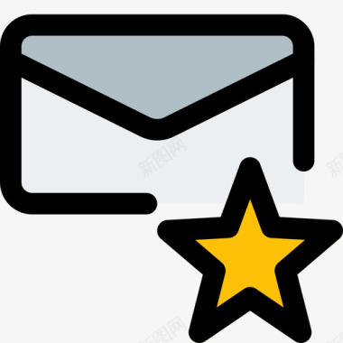邮件后电子邮件电子邮件59线形颜色图标图标