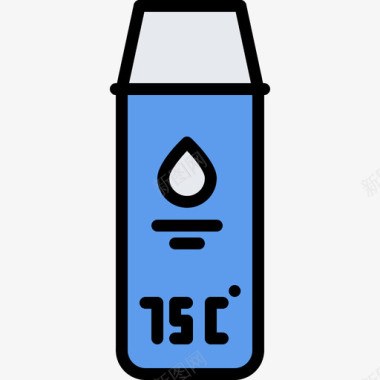 保温瓶小工具15彩色图标图标