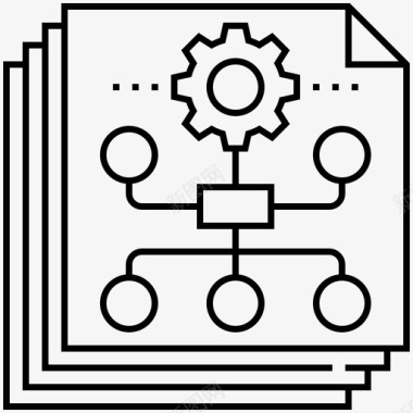 购物信息图表计划业务图表图标图标