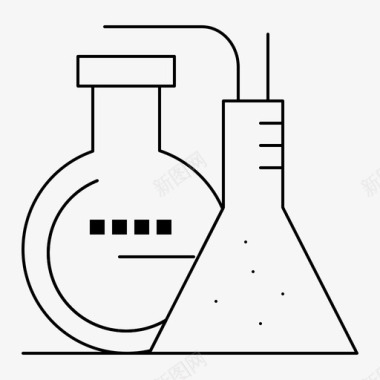 能源化学能源实验室图标图标