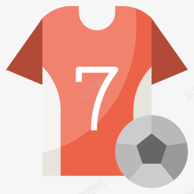 足球运动衫86号足球服平底鞋图标图标