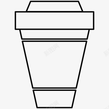 咖啡杯设计咖啡杯咖啡爪哇饮料图标图标