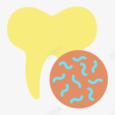牙齿图标牙齿牙齿41扁平图标图标