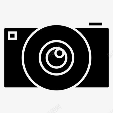 暗器相机单反相机摄影图标图标