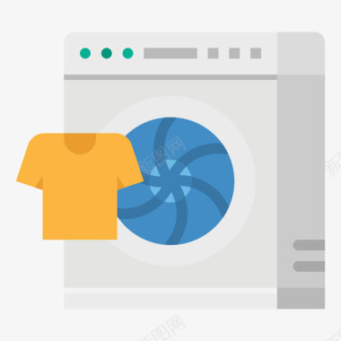 洗衣机洗衣机洗衣房54平板图标图标