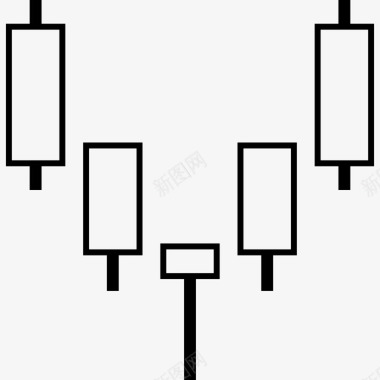 信息图表蜡烛棒图表信息图表图标图标