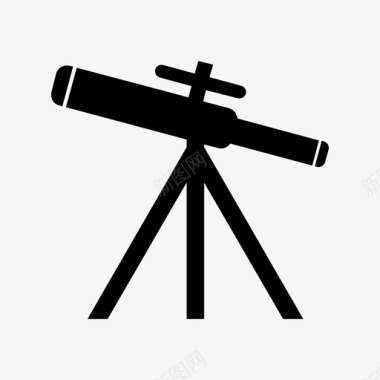 距离天文望远镜图标图标