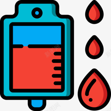 献血血样袋44图标图标