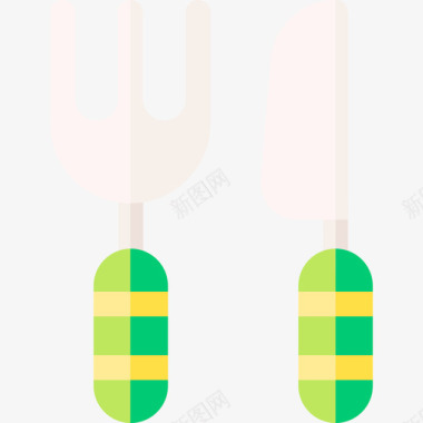 餐具instagram重点报道和食物1平面图标图标