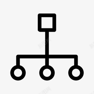 图表组织结构图电子商务图标图标