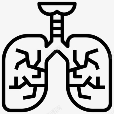 肺部受损肺部戒烟27岁直系图标图标