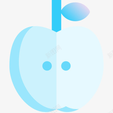 苹果替代药物33蓝色图标图标