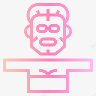 面部护理环球小姐1梯度图标图标