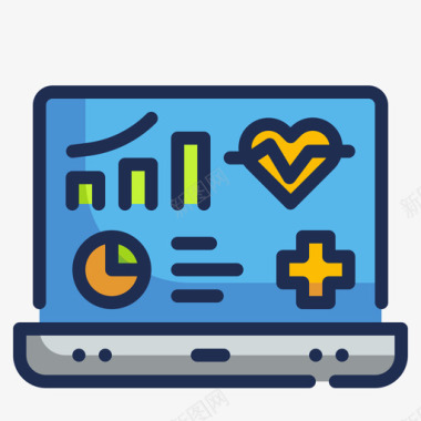 医学报告医学报告医学技术3线性颜色图标图标