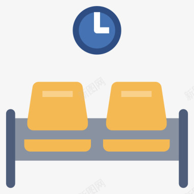 候车46号铁路候车室公寓图标图标