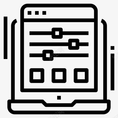 网站报错网站搜索引擎优化115线性图标图标