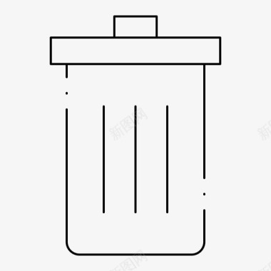 UI垃圾桶被删除图标图标