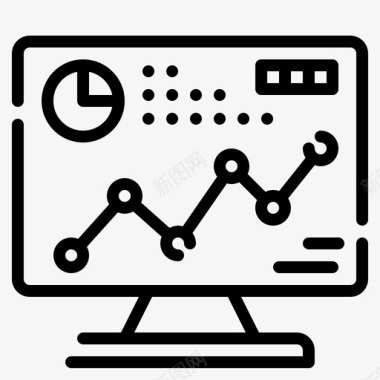 图表数字内容1线性图标图标