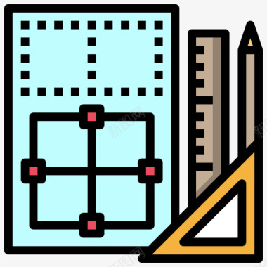 规划方案规划工程80线颜色图标图标