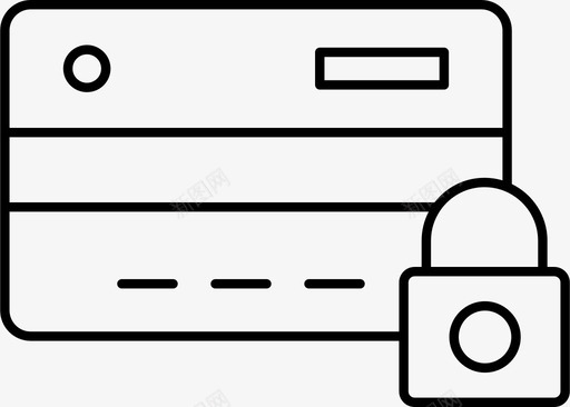 银行排版设计信用卡atm卡银行图标图标