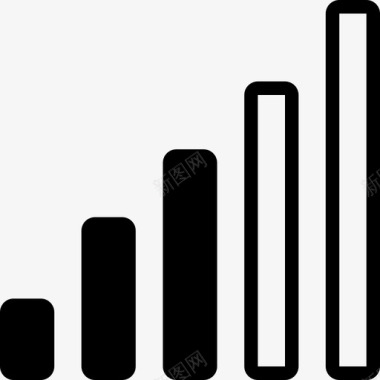 腰条信号移动信号信号条图标图标