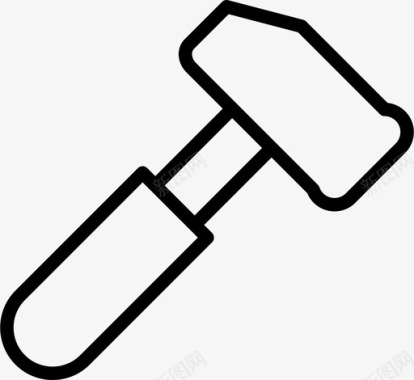 锤子五金人工图标图标