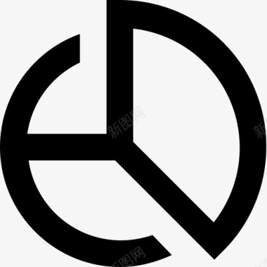 极光素材极光统计图标