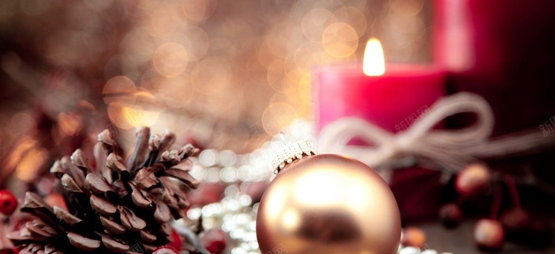摄影圣诞节蜡烛松子背景jpg设计背景_88icon https://88icon.com 摄影 圣诞节 蜡烛 松子 风景