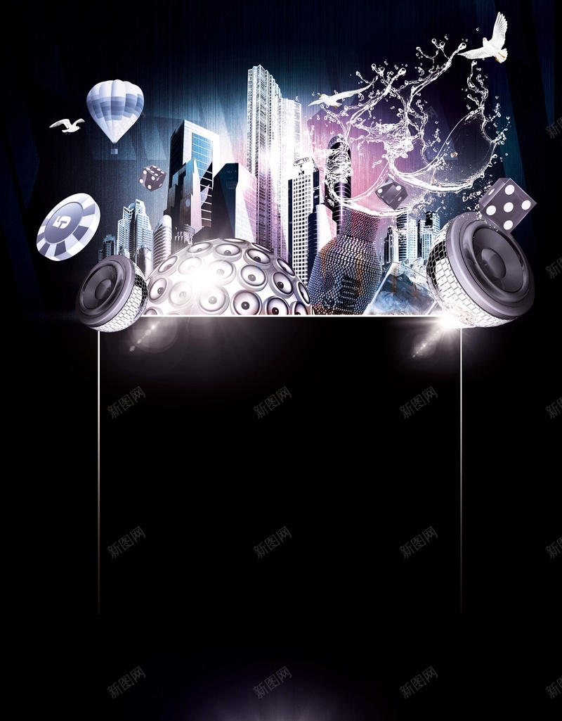 炫酷酒吧背景psd设计背景_88icon https://88icon.com 炫酷 酒吧 舞会 激情 狂欢