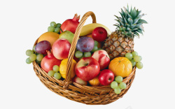 水果水果篮新鲜的水果素材