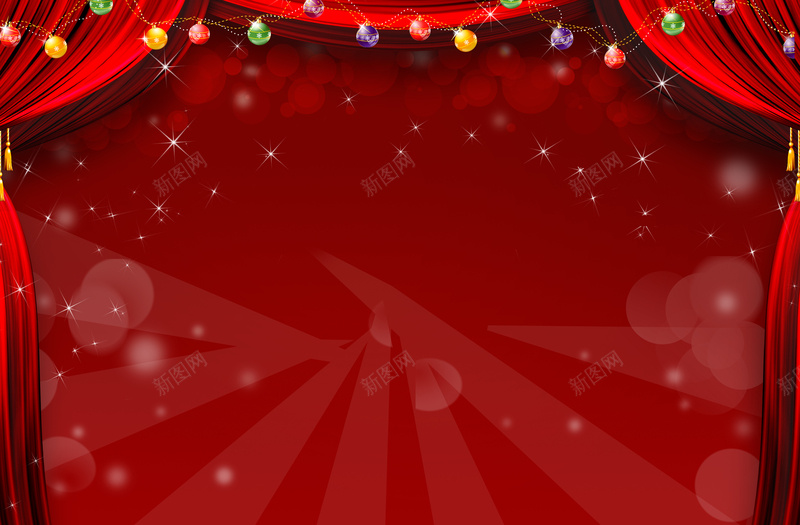 圣诞狂欢红色帘幕背景jpg设计背景_88icon https://88icon.com 圣诞 狂欢 红色 帘幕 激动 激情