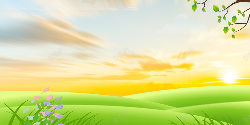 文艺清新草地春天阳光郊游踏青背景jpg设计背景_88icon https://88icon.com 文艺 春天 清新 草地 踏青背景 郊游 阳光