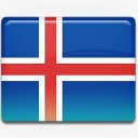 国旗冰岛finalflags图标图标