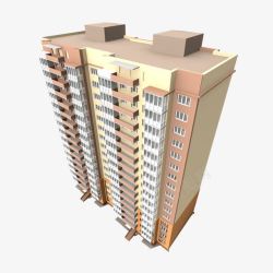大厦建筑模型素材