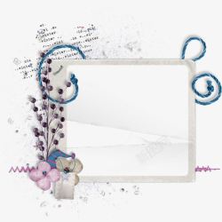 边框相框白色相框素材