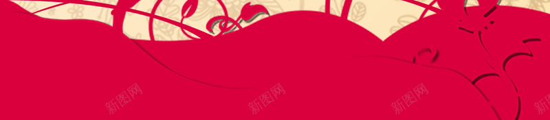 红色创意剪纸女神节海报背景psd设计背景_88icon https://88icon.com 剪影 剪纸 女人 女神节 海报 红色 背景 花朵 蝴蝶
